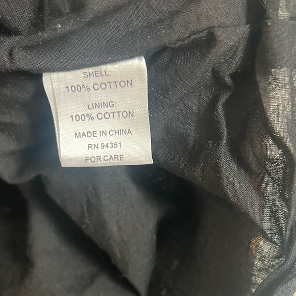 Joy-Joy Peasant Dress Ethnic Boho Emb- Monkee's of Georgetown womens Size Large - Picture 6 of 6